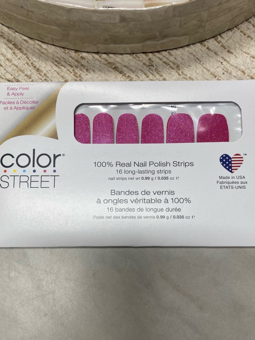 Color Street - Angel All Year - Nail Polish Strips